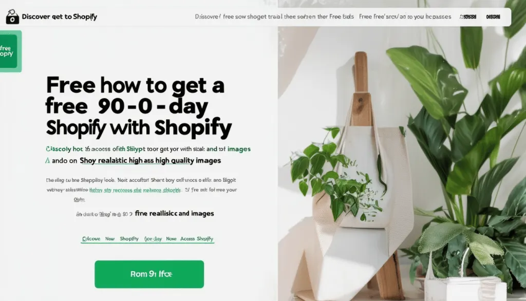 découvrez comment bénéficier d'un essai gratuit de 90 jours sur shopify. lancez votre boutique en ligne dès maintenant et explorez toutes les fonctionnalités disponibles.