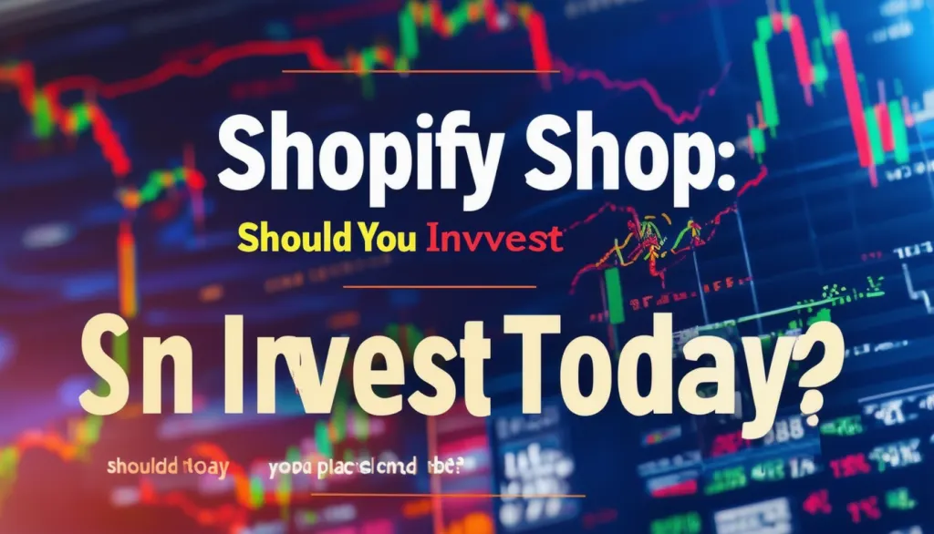 découvrez si vous devriez investir dans shopify (shop) dès aujourd'hui. les courtiers vous conseillent de lire ceci avant de prendre une décision !