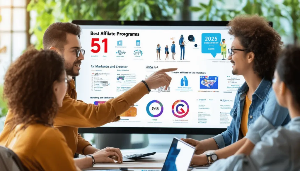 découvrez les 51 meilleurs programmes d'affiliation pour les marketers et créateurs en 2024. boostez vos revenus en ligne grâce à des recommandations éprouvées et adaptées à votre niche. ne manquez pas cette opportunité de maximiser vos profits !