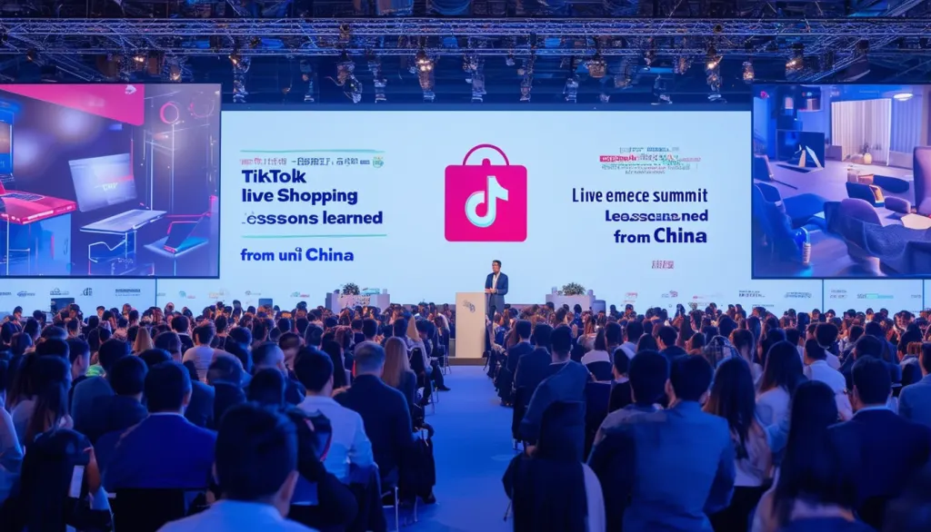 découvrez les temps forts du premier grand sommet e-commerce de tiktok, où la plateforme met en avant son engagement envers le shopping en direct et partage des enseignements essentiels issus de l'expérience chinoise.
