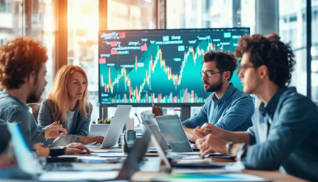 découvrez pourquoi shopify (shop) se distingue en tant que valeur de momentum prometteuse pour l'avenir. analysez ses performances financières, sa croissance continue et les tendances du marché qui en font un choix stratégique pour les investisseurs à la recherche d'opportunités fructueuses.