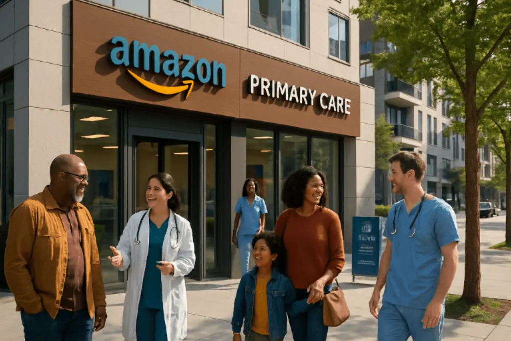 découvrez comment amazon élargit son réseau de santé en lançant un service de soins primaires dans votre ville. une nouvelle initiative qui promet de transformer l'accès aux soins médicaux avec la technologie et l'expertise du leader de l'e-commerce.