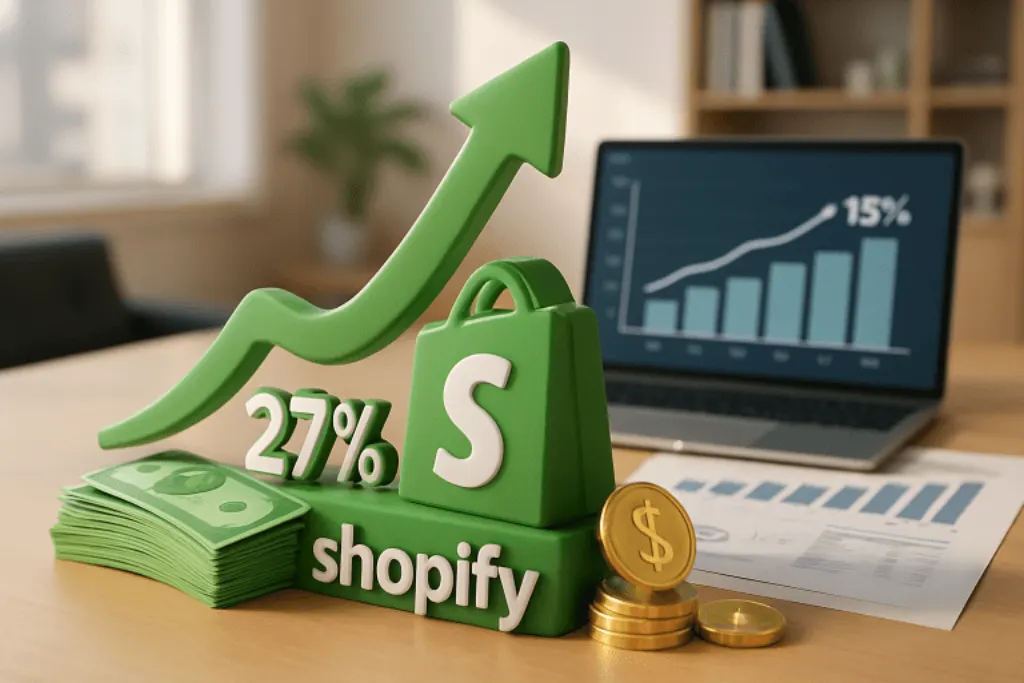 découvrez le bilan des résultats financiers de shopify, qui révèle une croissance impressionnante des revenus de 27 % et une solide marge de flux de trésorerie libre de 15 %. plongez dans les détails pour comprendre les performances de cette entreprise innovante sur le marché. (shop:nasdaq