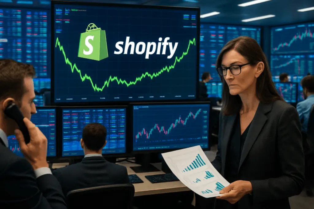 découvrez comment l'action de shopify se stabilise malgré des faiblesses graphiques et comment cathie wood, célèbre investisseuse, augmente ses investissements dans l'entreprise. analyse des tendances du marché et des stratégies d'investissement.