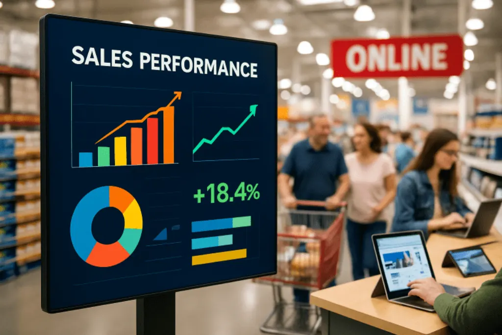 découvrez comment costco a surpassé les attentes lors de son troisième trimestre, affichant une augmentation significative des ventes en ligne. analyse des résultats financiers et des tendances du marché.