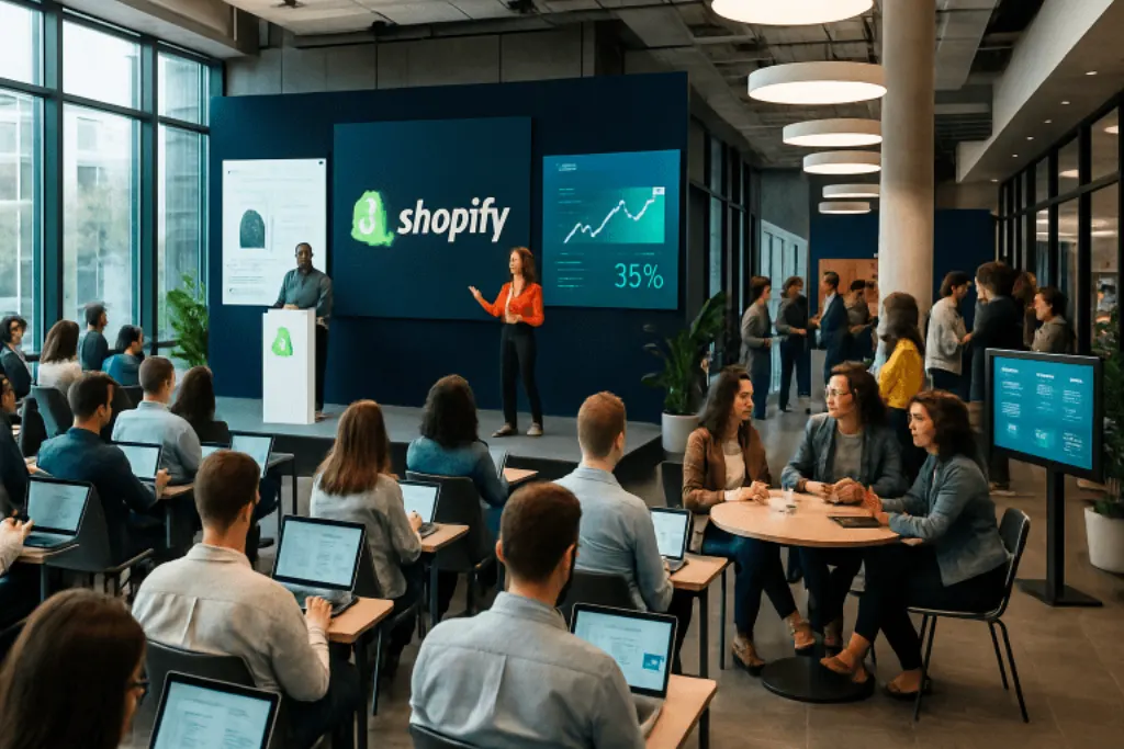 découvrez comment shopify a transformé le paysage des conférences traditionnelles grâce à des innovations audacieuses et des approches nouvelles, créant une expérience immersive et engageante pour les participants.