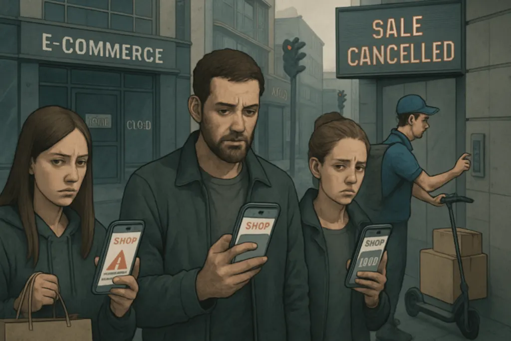 découvrez les raisons derrière le ralentissement historique du commerce en ligne, causé par des tarifs perturbateurs. cette enquête met en lumière l'impact des frais sur le e-commerce et les défis auxquels sont confrontés les entreprises. plongez dans l'analyse des tendances actuelles et des perspectives d'avenir.