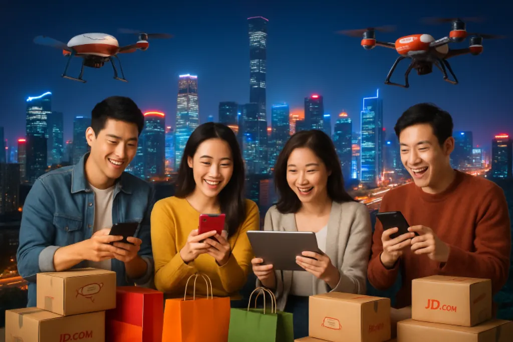 jd.com en chine dépasse les attentes avec des revenus trimestriels supérieurs aux prévisions, portés par une demande e-commerce solide et la croissance de ses ventes en ligne.