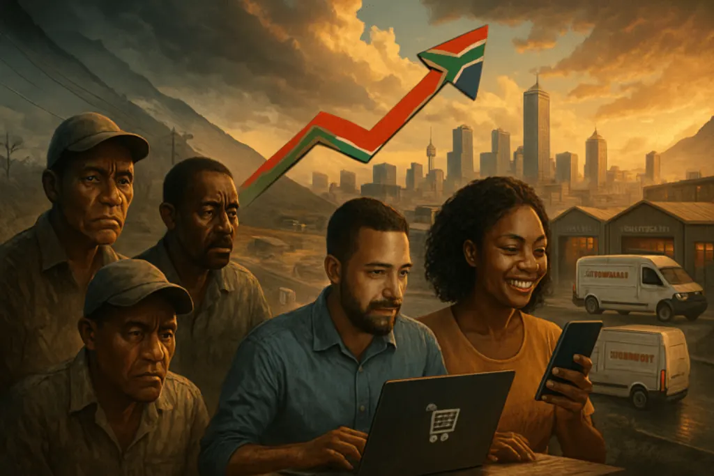 découvrez comment l'e-commerce connaît une croissance spectaculaire en afrique du sud avec 7 milliards de dollars en jeu, tout en suscitant des inquiétudes concernant la perte d'emplois traditionnels et l’aggravation de la fracture numérique.