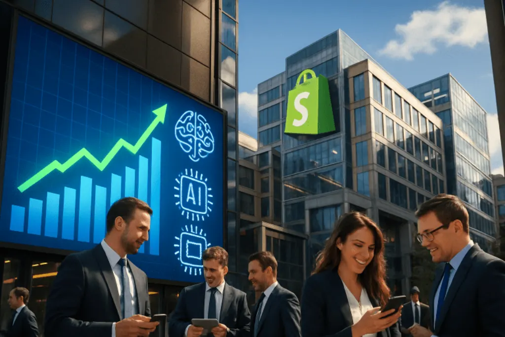 découvrez comment les actions de shopify et te connectivity atteignent des sommets historiques, portées par l'augmentation de l'intérêt pour les solutions d'intelligence artificielle et leur impact sur le marché boursier.