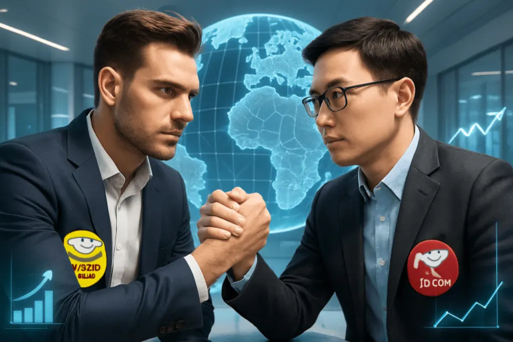 analyse comparative entre meli et jd pour déterminer quelle action e-commerce mondiale présente le meilleur potentiel de croissance à long terme.