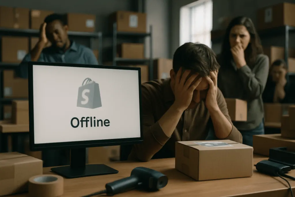 shopify hors service pendant une grande partie du cyber monday, impactant fortement les e-commerçants lors de cette journée clé de ventes en ligne.