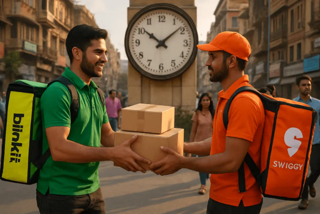 découvrez comment l'inde met fin à la promesse de livraison en 10 minutes avec blinkit et swiggy, transformant le secteur de la livraison express.