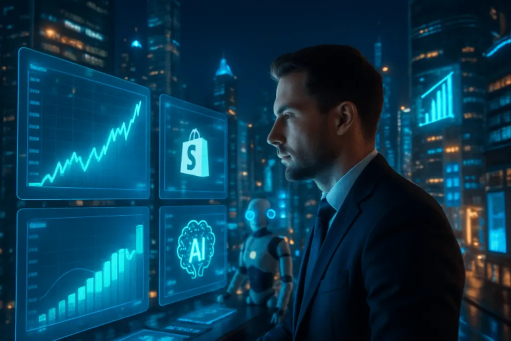 jefferies améliore sa recommandation pour shopify à 'acheter', soulignant le rôle clé de l'intelligence artificielle dans la croissance du commerce en ligne et envisageant un potentiel d'augmentation de 30% du titre.