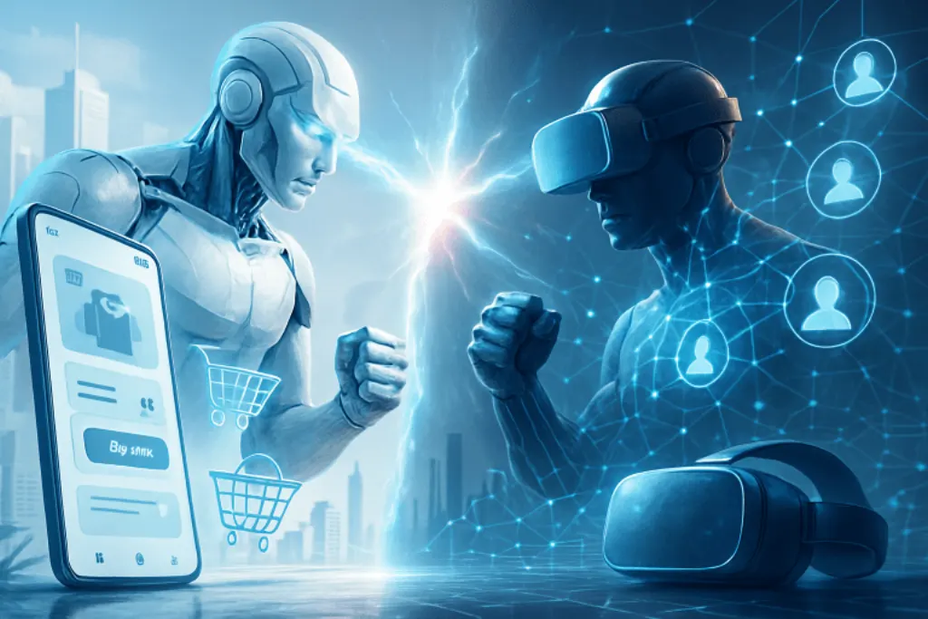 découvrez comment shopify et meta platforms s'affrontent dans la course à l'innovation ia pour dominer le marché de l'e-commerce. analyse des stratégies et des technologies clés.