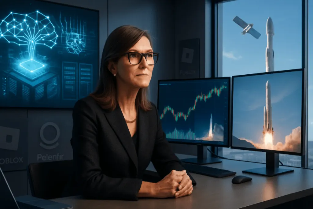 découvrez comment cathie wood augmente ses investissements dans spacex et les infrastructures de l'ia, tout en diminuant ses participations dans roblox et palantir.